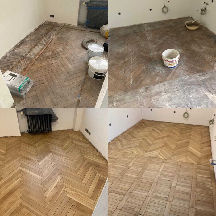 Cyklinowanie, renowacja podłóg drewnianych