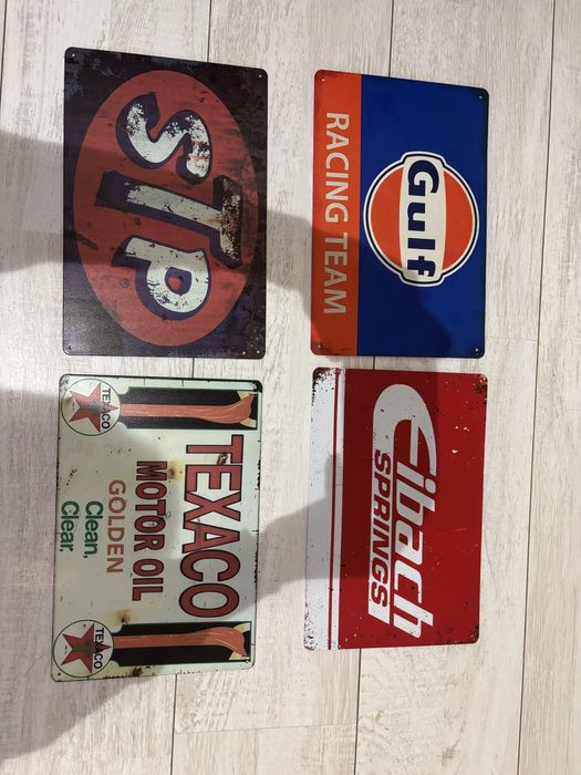 Placas metalicas automobilia