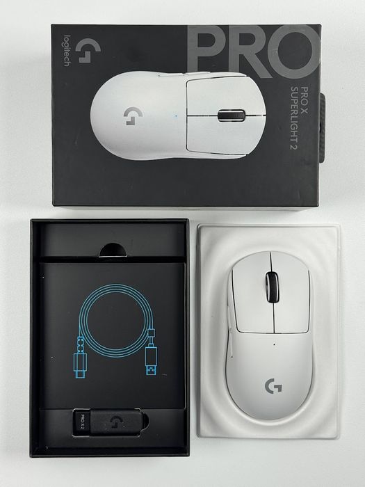 Mysz bezprzewodowa gamingowa Logitech G PRO X SUPERLIGHT 2 White
