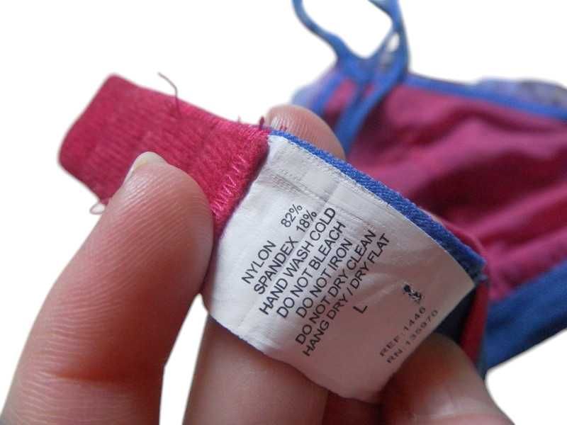 Kolorowy koronkowy stanik biustonosz 70-90 B bielizna damska