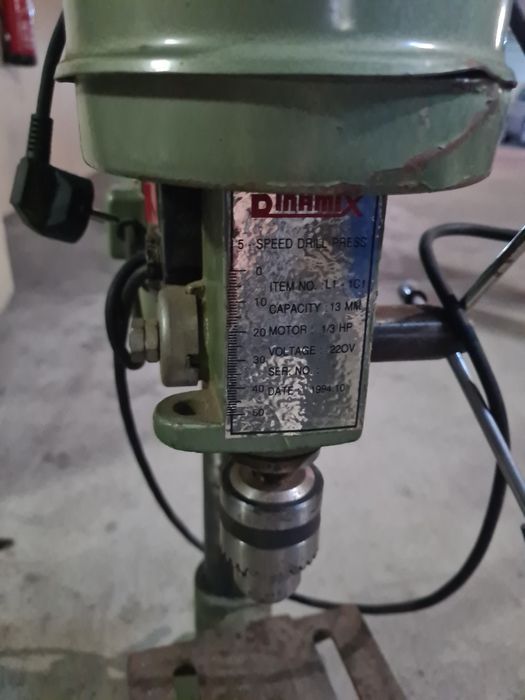 Coluna de furar para torno Dinamix