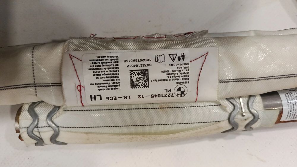 Airbag cortina esquerdo BMW 1 (F20)