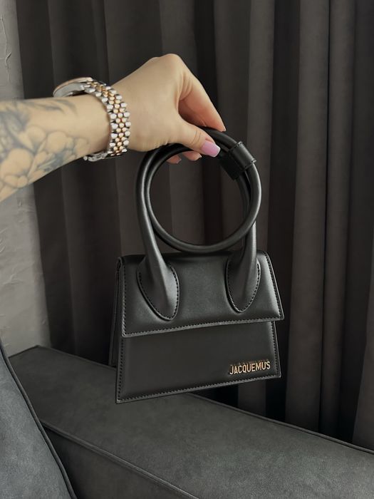 Сумка jacquemus преміум шкіра