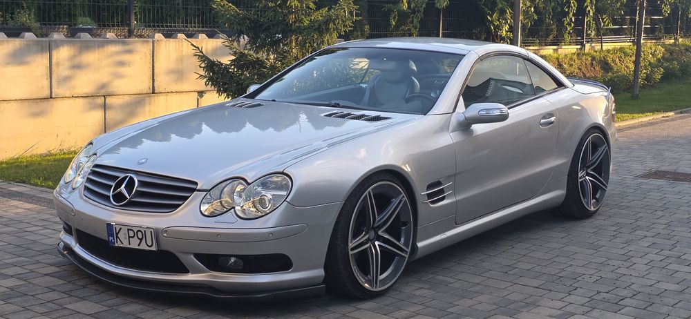 Mercedes r230 SL500 zamiana za r107