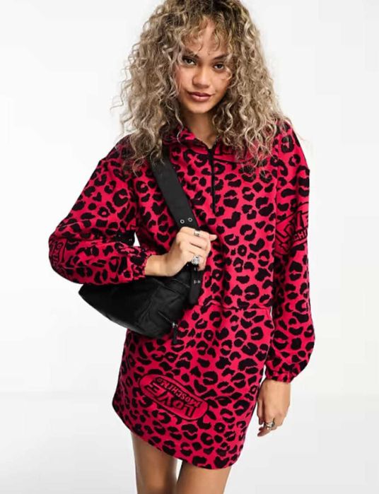 LOVE MOSCHINO Krótka dresowa sukienka 36/38