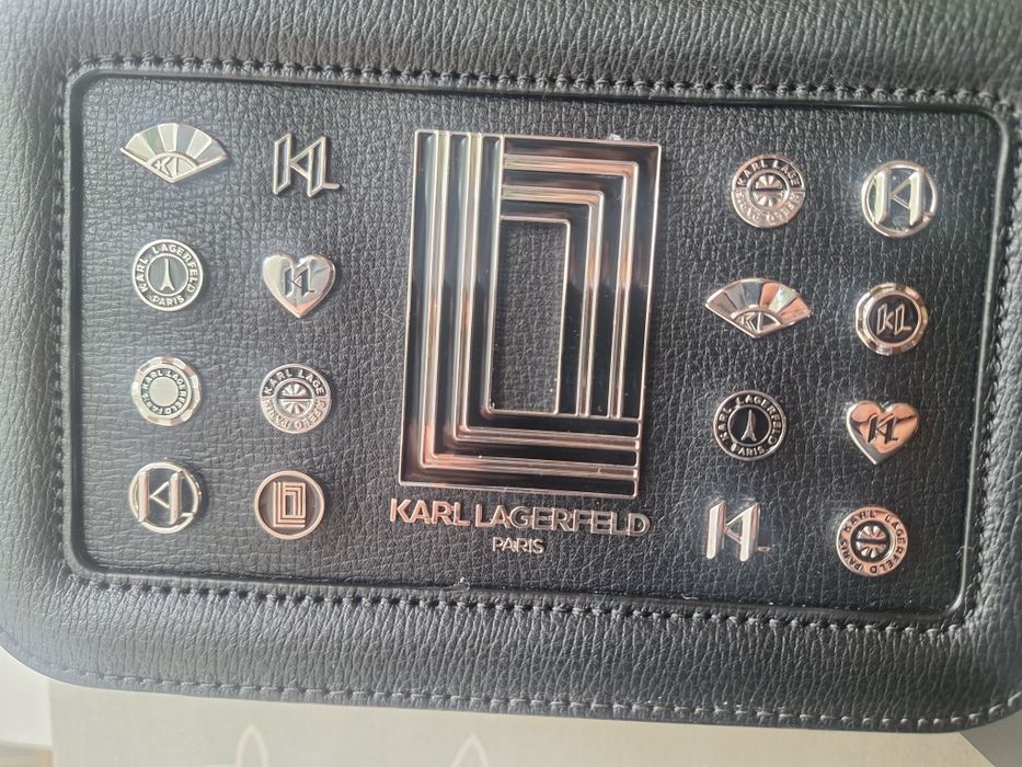 Oryginalna Torebka KARL LAGERFELD PARIS Simone Camera Crossbody Bag