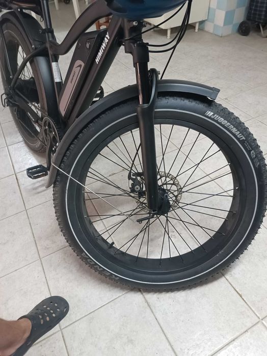 Bicicleta elétrica himiway d3 cruiser