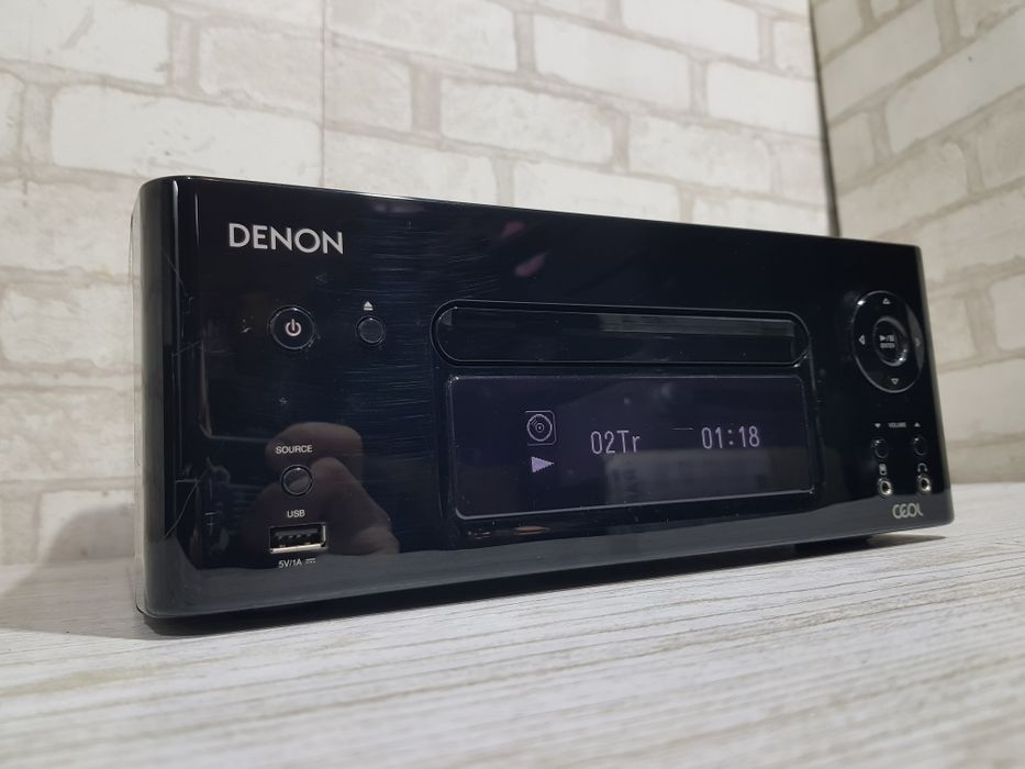 Стерео ресивер/програвач DENON RCD-N8, *2x65 Вт, Wi-Fi, USB, б/у з Німеччини