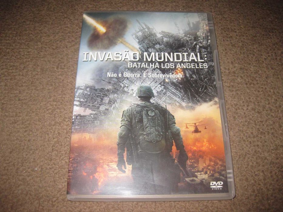 DVD "Invasão Mundial: Batalha Los Angeles" com Michelle Rodriguez