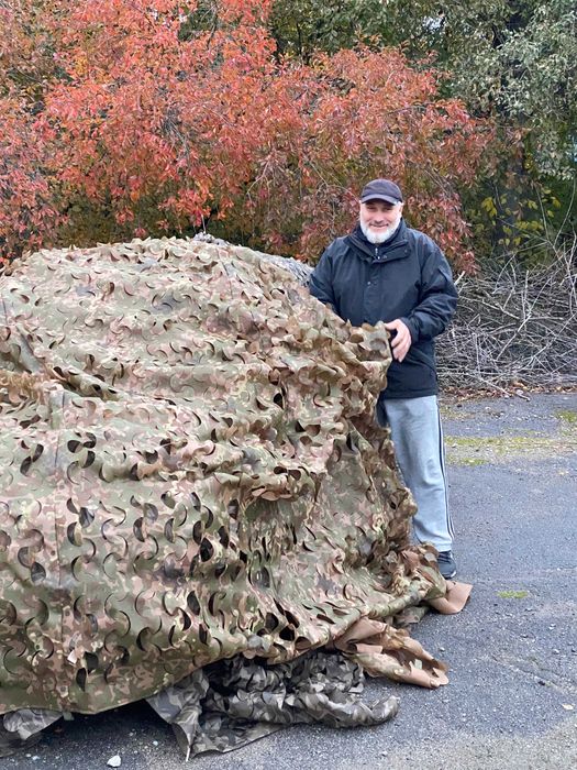 Маскувальна сітка для авто/техніки/укриттів