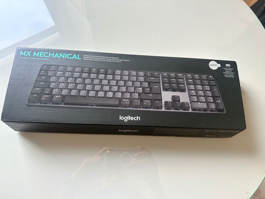 Logitech MX Teclado mecânico sem fios (Idioma Inglês)
