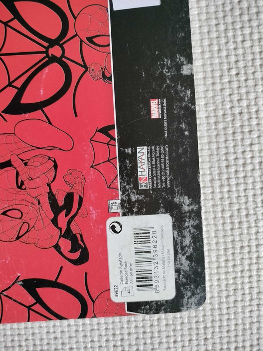 Conjunto escolar do Homem-Aranha