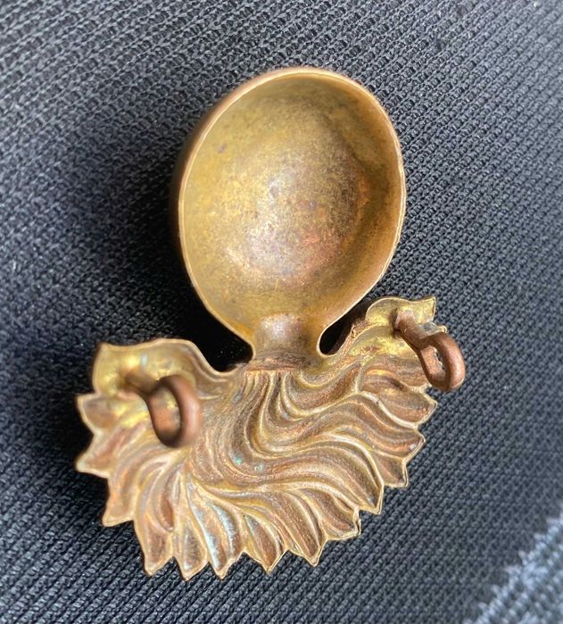 Distintivo de boné original em latão da Guarda Granadeira Britânica (43 mm) - Artigos Militares