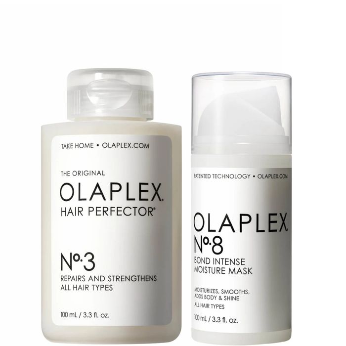 Olaplex No. 3 + No. 8 Zestaw kuracja odbudowująca i maska nawilżająca