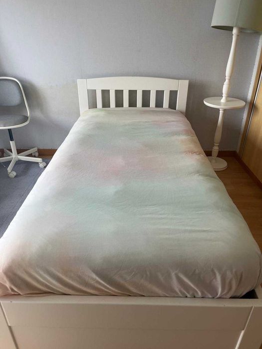 Cama de solteiro dupla - Oficina Rústica