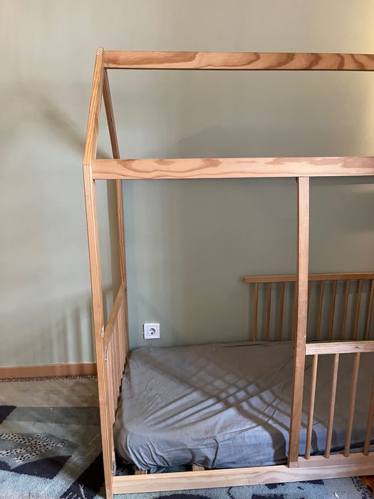 Cama Montessori 140x70cm com colchao