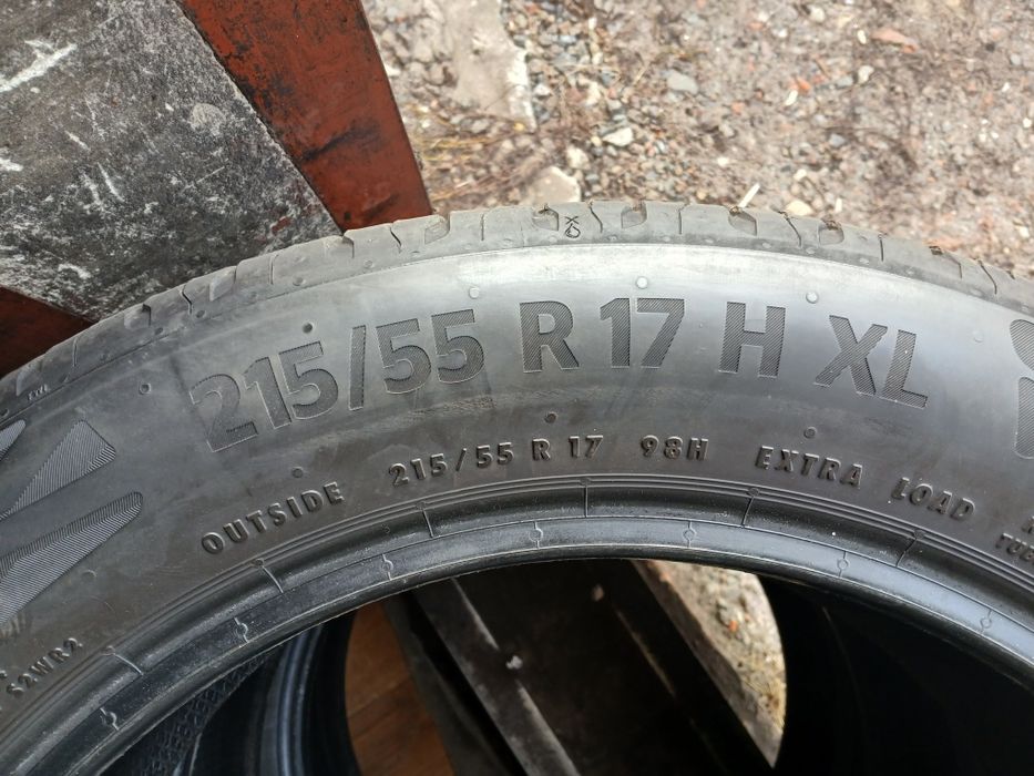 Резина 215 55 17 2021-20г Michelin primacy-4 50% цена за штуку