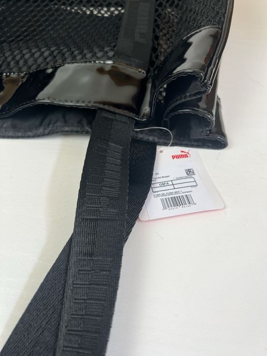 Сумка puma black solid core net handheld bag