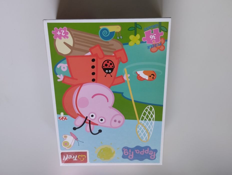 Świnka Peppa duże puzzle 2+