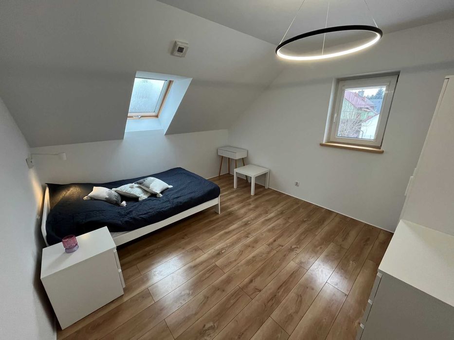 Dom z ogrodem i parkingiem, Skawina