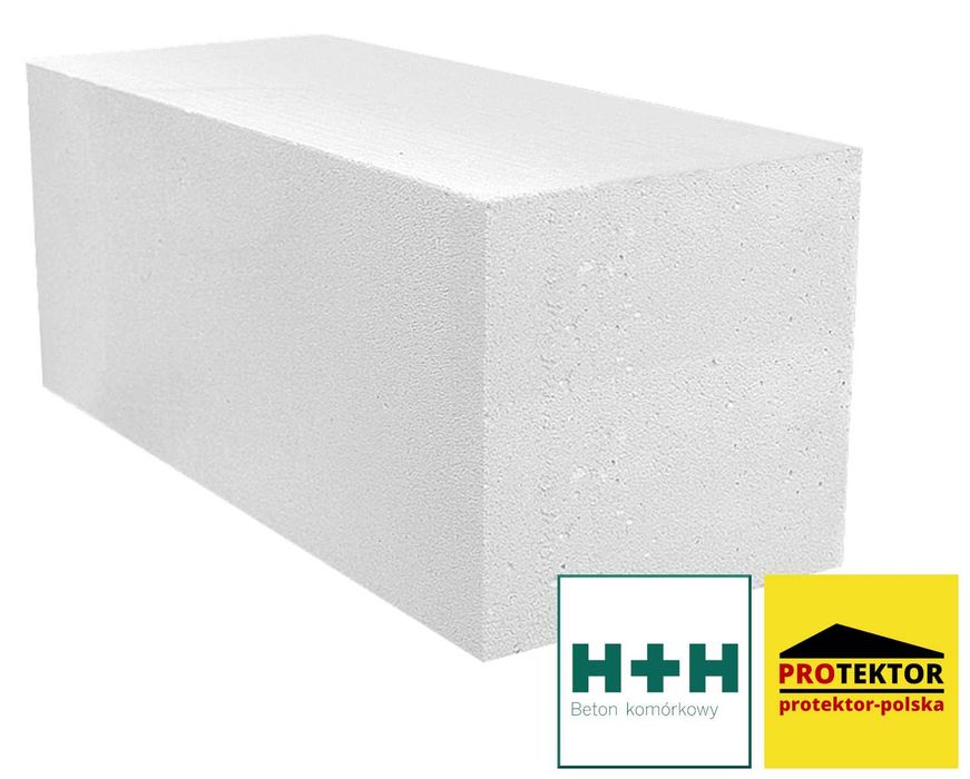 bloczek H+H 24cm beton komórkowy suporeks gazobeton suporex pustak mur