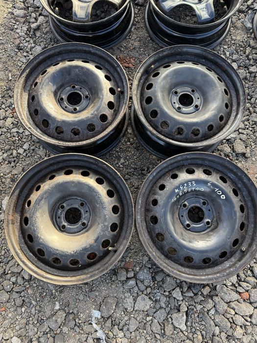 Felgi stalowe 4x100 16x6,5j et40 Renault Dacia Nissan