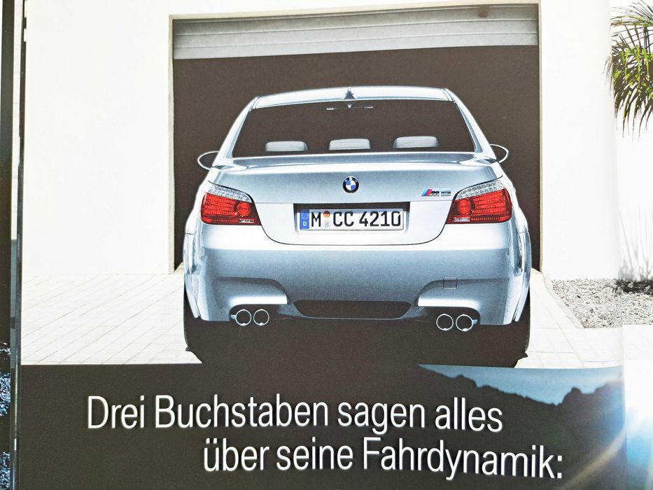 BMW M5 E60 / E61 prospekt 58 str. (1) 2007, stan BDB *przesyłka GRATIS