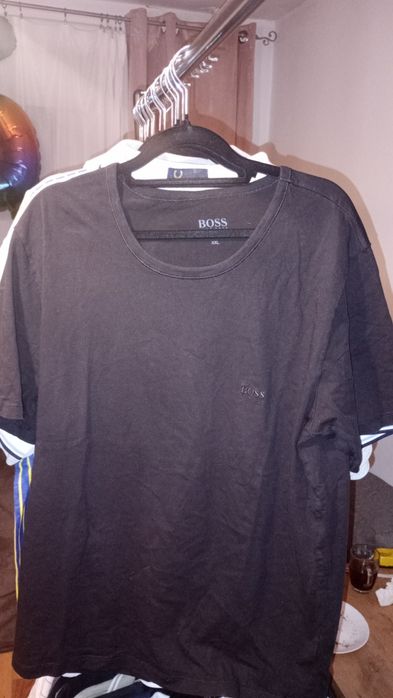 Klasyczna czarna koszula Hugo Boss XXL