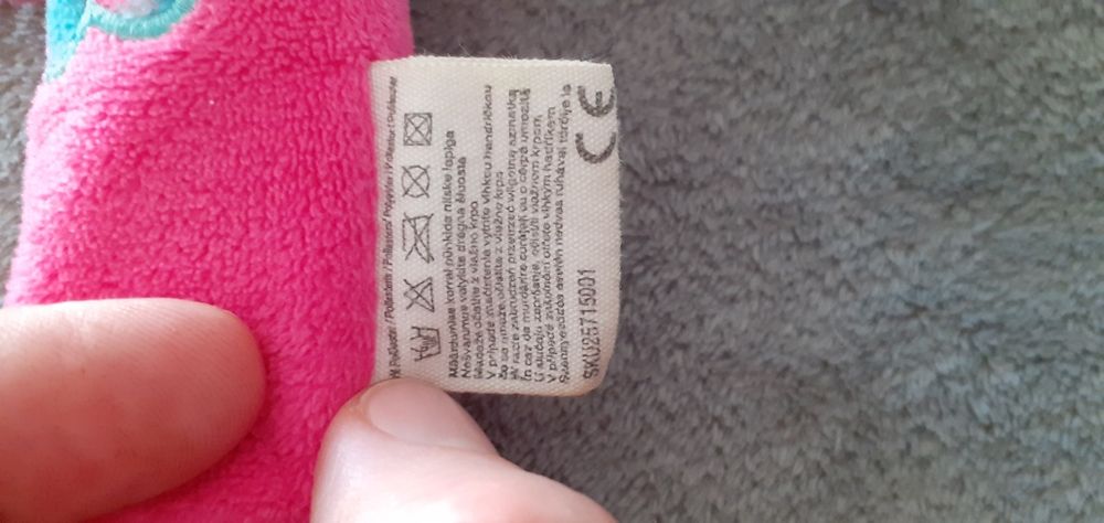 Pluszak piszczek z gryzakiem