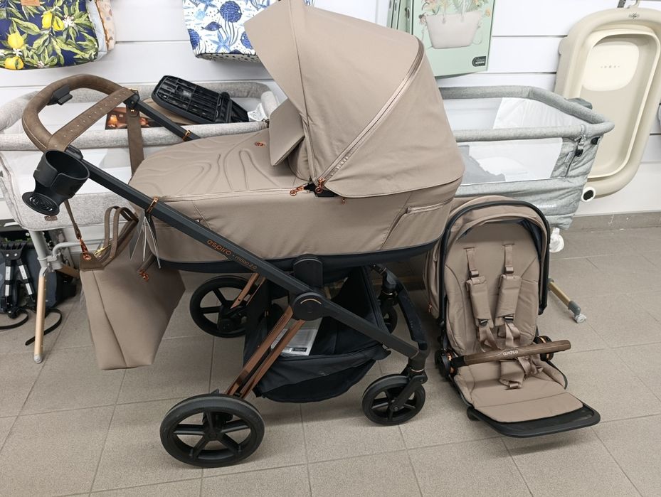 Wózek dziecięcy Espiro Miloo 2.0 Beżowy z ekspozycji