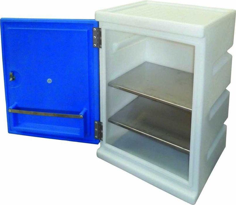 Armário de Segurança 100% PEHD DRAKKAR com Prateleiras Inox para Corrosivos LL29