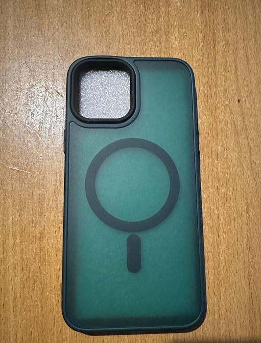 Чохол на 13 pro max magsafe green