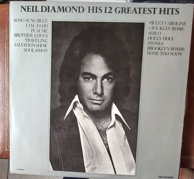 Vinil LP, Neil Diamond, His 12 Greatest Hits Rio Tinto • OLX Portugal