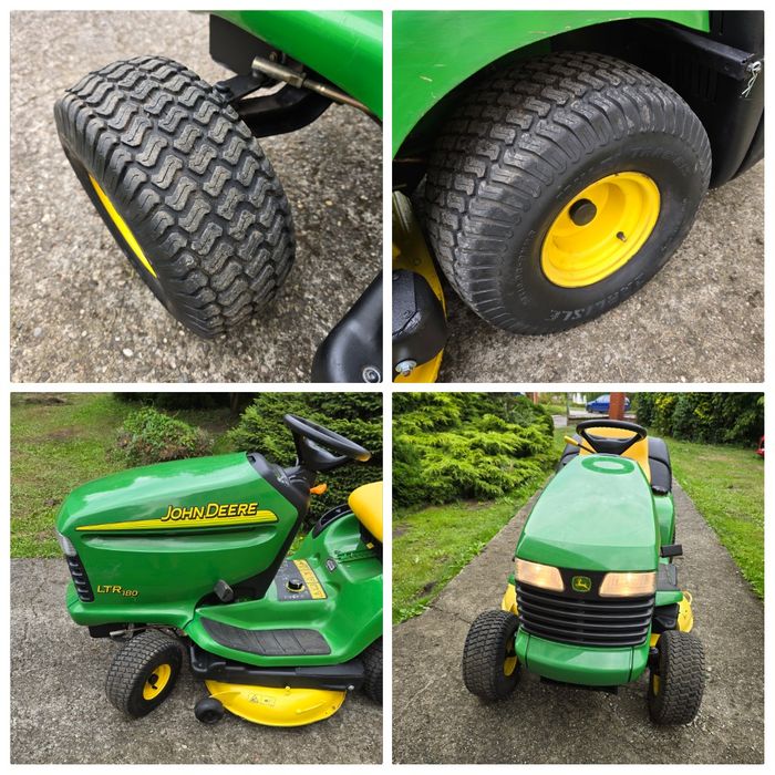 Traktorek kosiarka John Deere LTR 180 17KM v-ka Kawasaki Oryginał Stan GWARANCJA