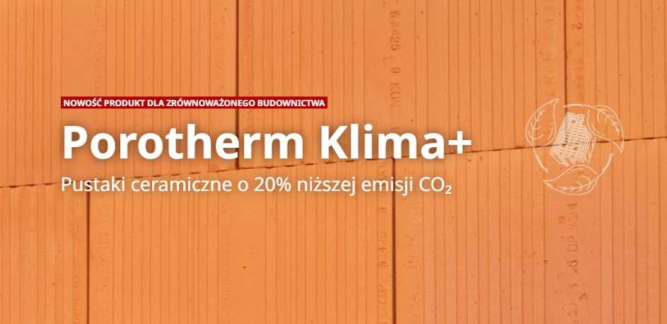 Porotherm KLIMA+ 25 pustak ceramiczny