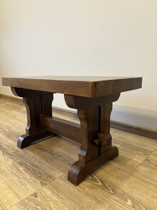 Dębowy stolik/kwietnik/podnóżek