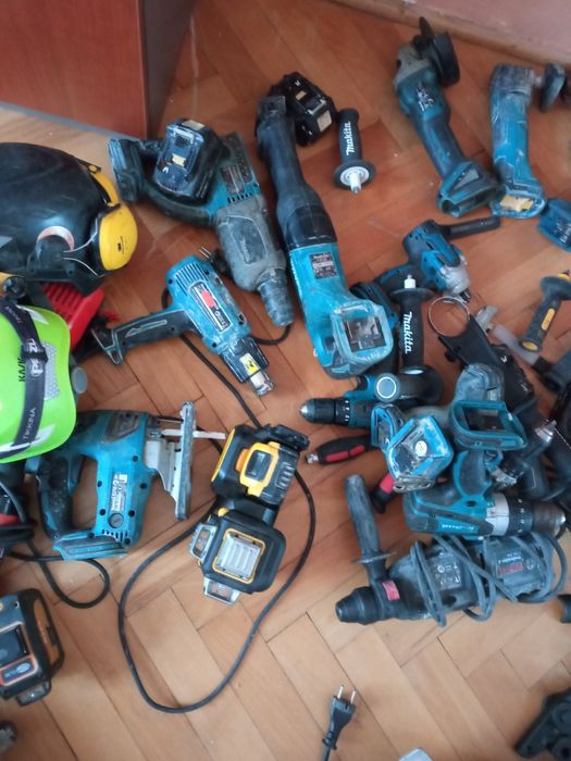 Makita DeWalt Milwaukee Bosch Ridgid