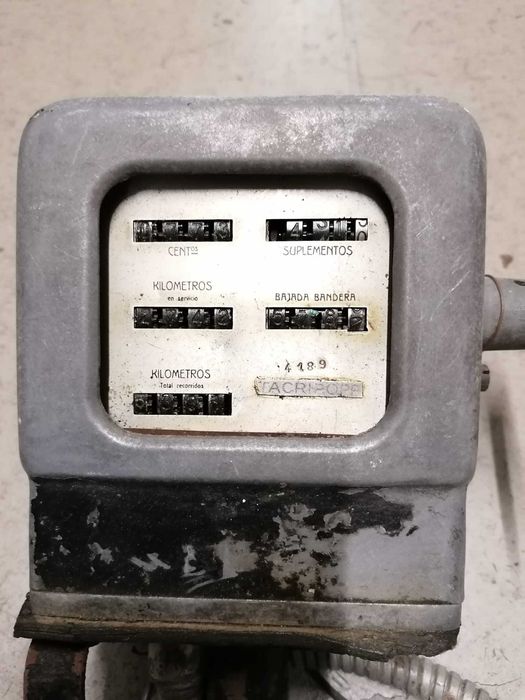 Taxímetro, antigo, para coleccionadores - VINTAGE