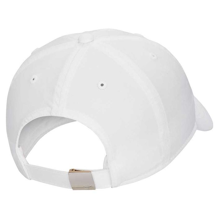 Nike czapka z daszkiem biała rozmiar uniwersalny Dry Fit metal
