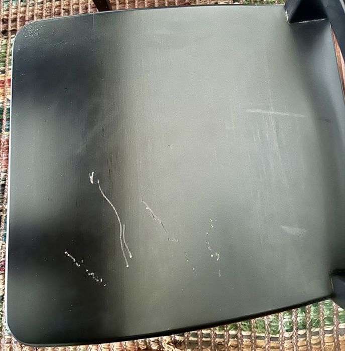 Mesa de jantar extensível em madeira sólida com 4 cadeiras