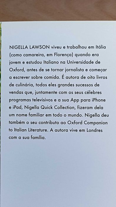 "Nigellissima: Receitas Fáceis Inspiradas em Itália" de Nigella Lawson