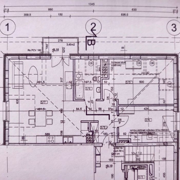 Apartament 60 m2  Pod Telegrafem 3 pokoje, garaż