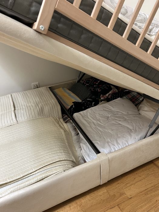 Sommier com arrumação 160cmx200cm