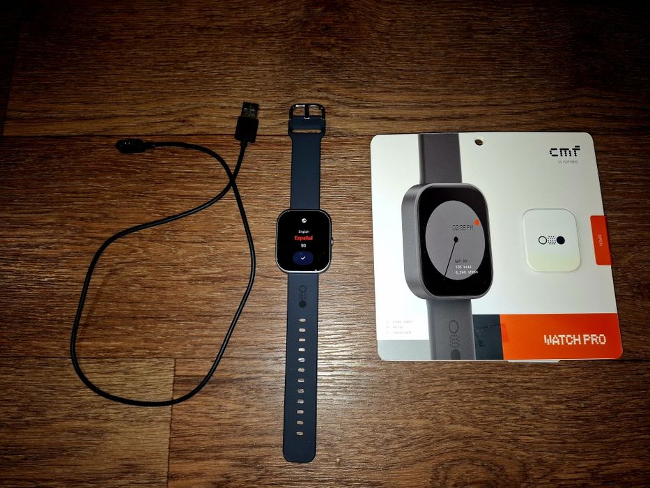 Смарт-годинник Nothing Watch Dark Grey frame with Dark Grey strap