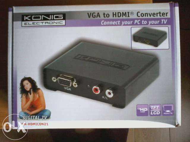 Vendo box conversora vga . hdmi