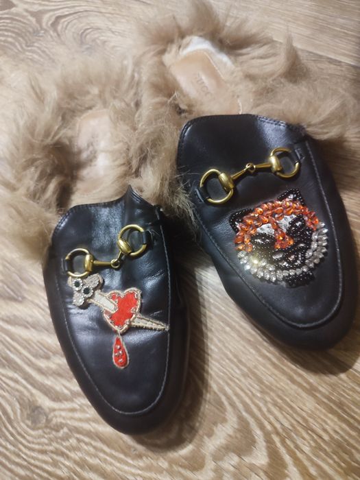 Мюли.Шлепки Guuci.Кожа
