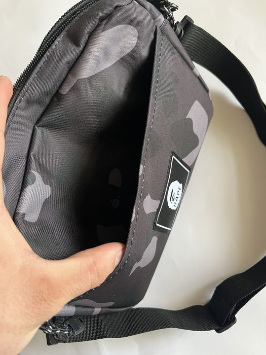 Сумка через плече бейп/BAPE camo shoulder bag, барсетка бананка