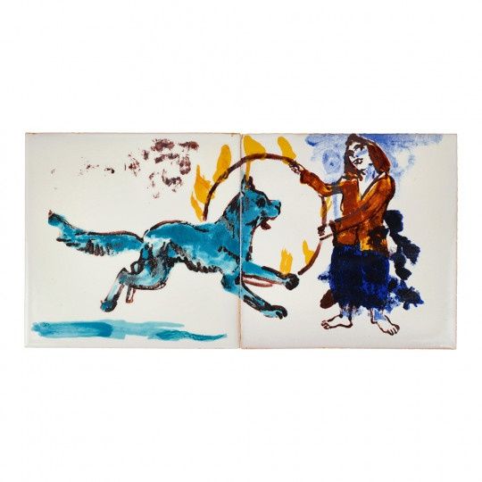 Paula Rego conjunto de azulejos ed. Limitada