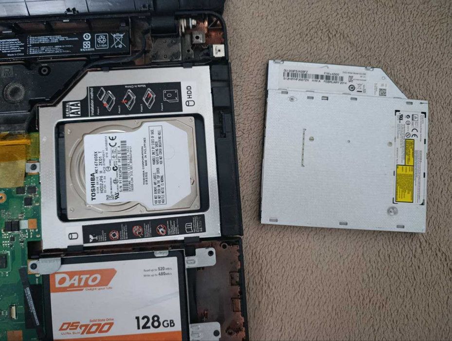 Ноутбук ASUS X751LD | 17,3″ HD+, 8ГБ ОЗУ, 120ГБ SSD, GeForce 820M 2ГБ