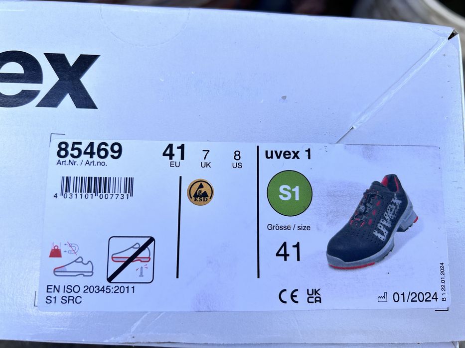 Buty robocze UVEX S 1